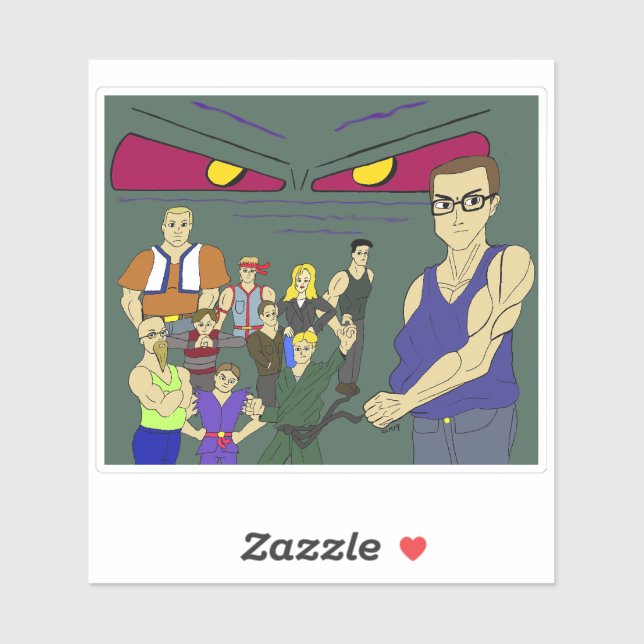 classmates anime inspired   sticker (Sheet)