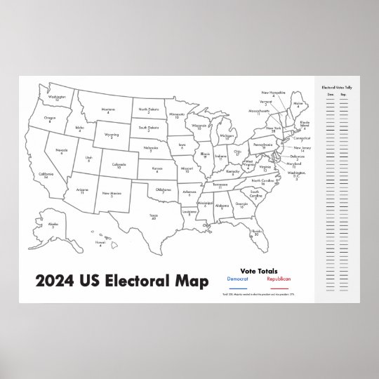 Make Your Own Electoral College 2024 Map Donna Gayleen