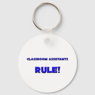 Classroom Assistants Rule! Keychain