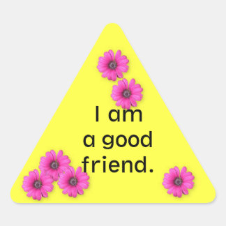 Classroom Behavior Management triangle sticker