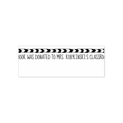 Classroom Book Donation Stamp