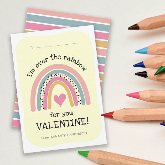 Classroom Card Rainbow Friendship Valentine's (Creator Uploaded)