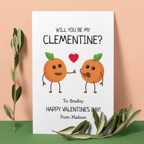 Classroom Cute Valentines Kids Holiday Card
