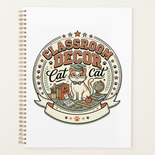 Classroom Decor Cat Classroom Decor Cat Vintage Ve Planner