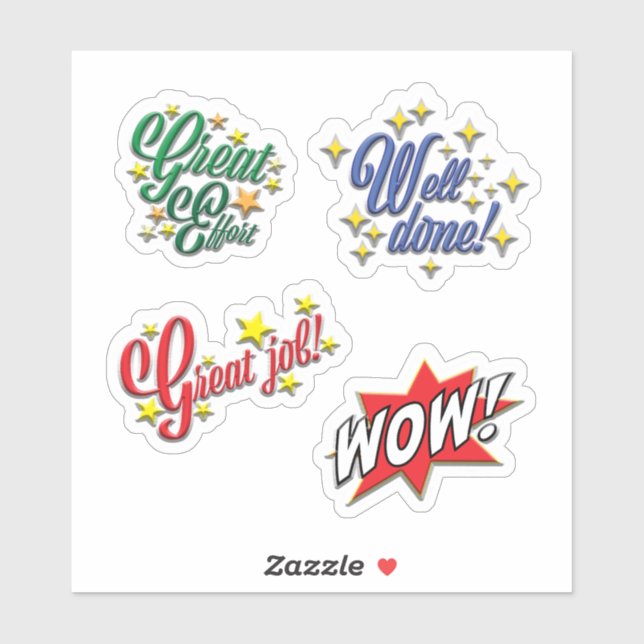 Classroom Fun Prizes Sticker (Sheet)