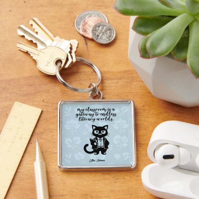 Classroom Gateway Endless Literary Worlds Teacher Keychain (Desk)