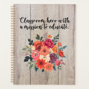 Classroom Hero Mission To Educate Design Planner