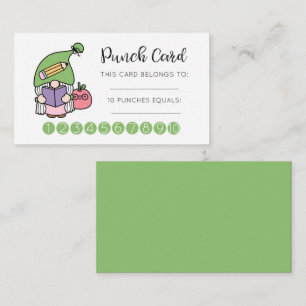 Classroom Incentive Reward Card