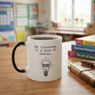 Classroom Is A Zone Of Genius Educator Pride Color Morph Mug