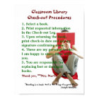 Classroom Library Rules/Checkout Procedures