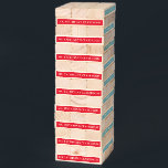 Classroom Math Game Topple Tower<br><div class="desc">Customize the colors and text for your group</div>