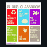 Classroom Norms Poster<br><div class="desc">In Our Classroom</div>