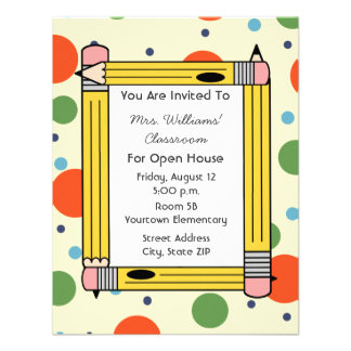 School Open House Invitation 10