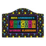 Classroom Personalized Colorful Door Sign