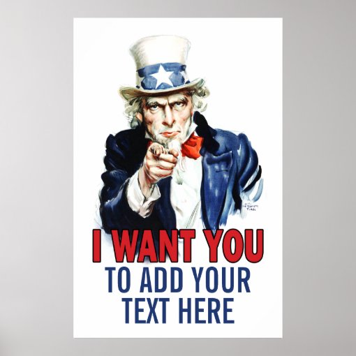 Classroom Poster: Add Your Text Here Poster | Zazzle