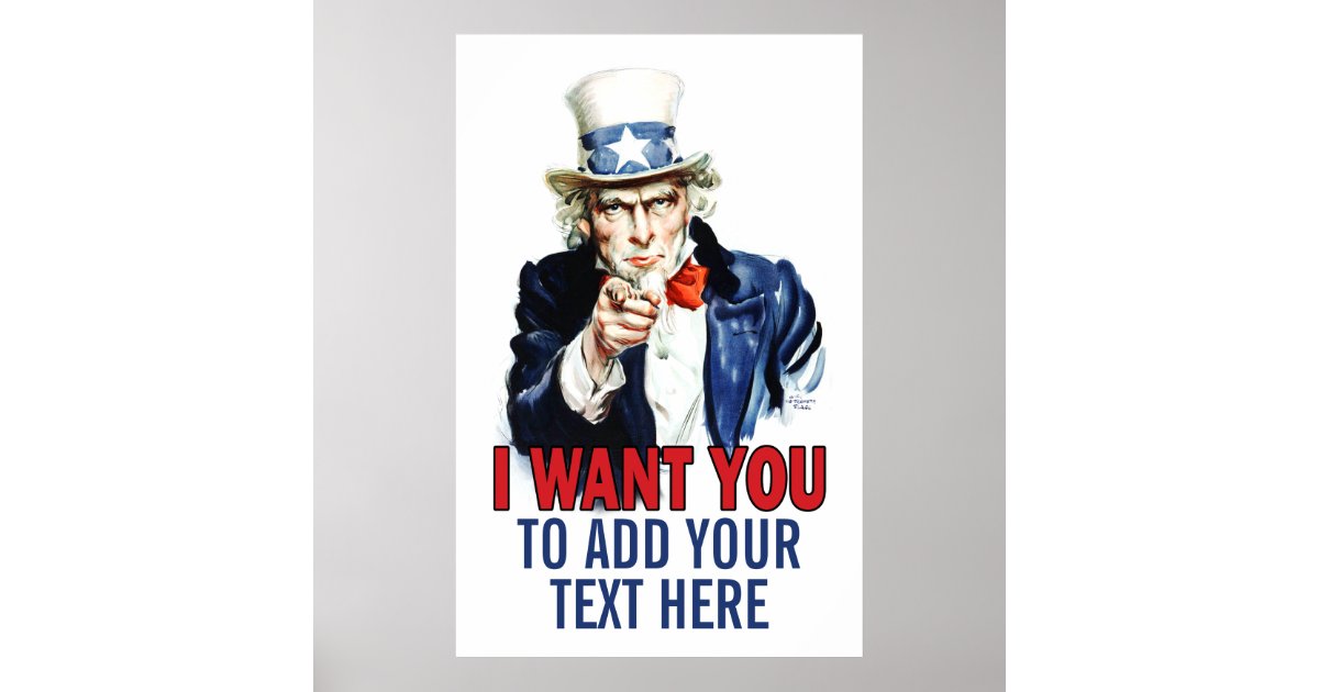 Classroom Poster: Add Your Text Here Poster | Zazzle