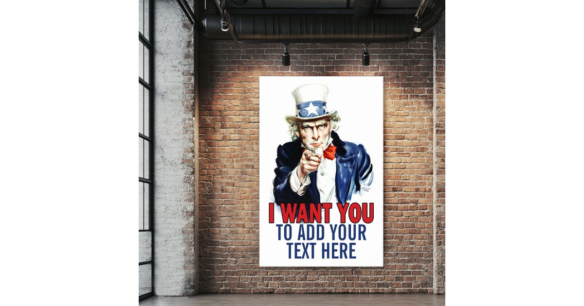 Classroom Poster: Add Your Text Here Poster | Zazzle
