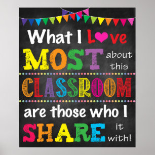 Classroom Printable Poster