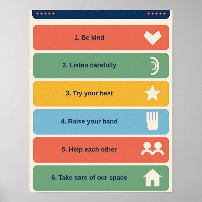 Classroom Rules Chart (Front)