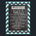 Classroom Rules Poster<br><div class="desc">This poster would be a great addition to your classroom. It is easy to read and adds color to your walls.</div>