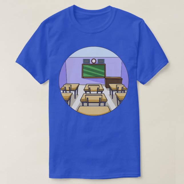 Classroom School Teacher Lesson Teachers T-Shirt (Design Front)