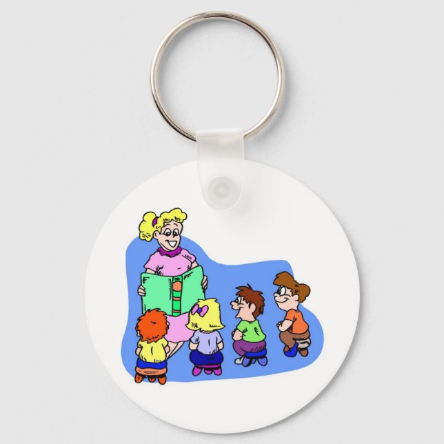 Classroom Storytime Keychain (Front)