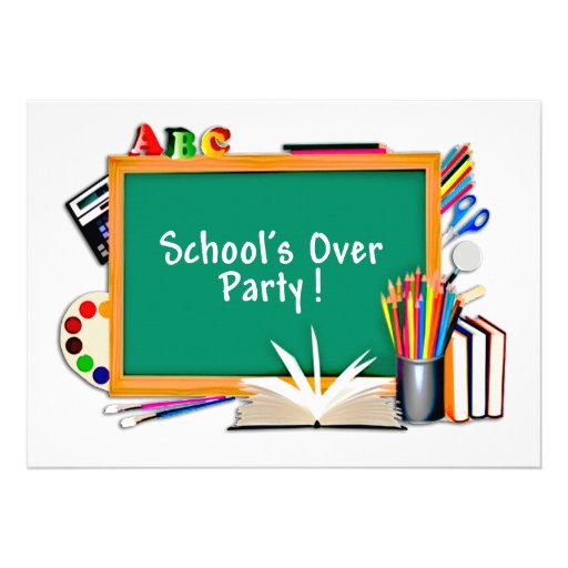 End Of Year Teacher Party Invitation 10