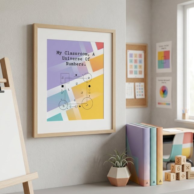 Classroom Universe of Numbers | Math World Poster (Creator Uploaded)