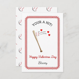 Classroom Valentine "You're A Hit"