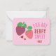 Classroom Valentine's Day Berry Sweet Note Card | Zazzle