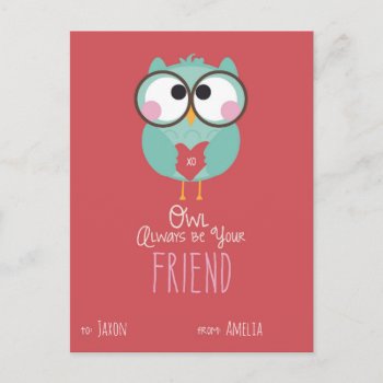 Classroom Valentines Holiday Postcard by KarisGraphicDesign at Zazzle