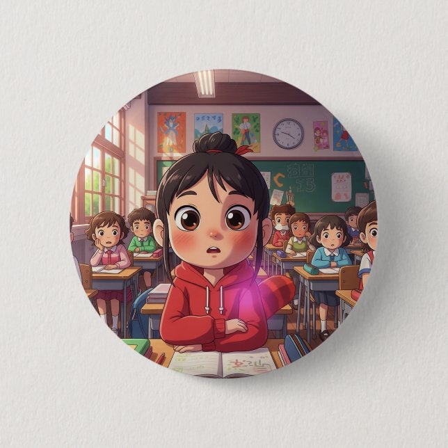 Classroom Wonders Button (Front)