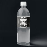 Classy 30th Birthday Party Water Bottle Label<br><div class="desc">30th birthday party water bottle labels. This is a classy and modern design that features silver faux foil accents. Coordinating Party supplies are available in MetroEvents shop on Zazzle. For further customization, please click the "Customize it" button and use our design tool to modify this template. All text style, colors,...</div>