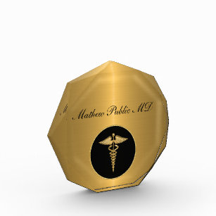 Classy Acrylic Doctor Paperweight Award