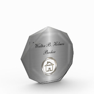 Classy Acrylic RealEstate Paperweight Award