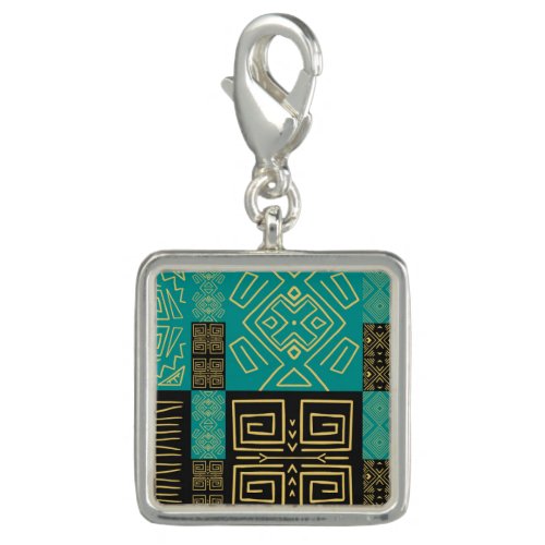 Classy African Tiles Line Art Pattern   Charm