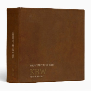 classy aged-brown texture with special subject binder