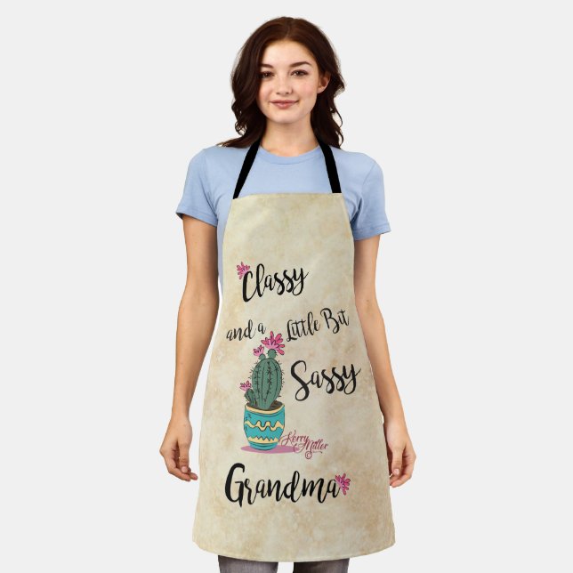 Classy And A Little Bit Sassy Apron (Worn)