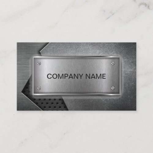 Classy And Cool Construction Business Card