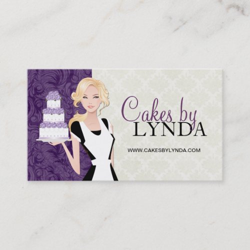 Classy and Elegant Bakery Business Cards