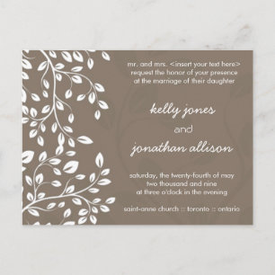 Classy and Elegant Wedding Invitation