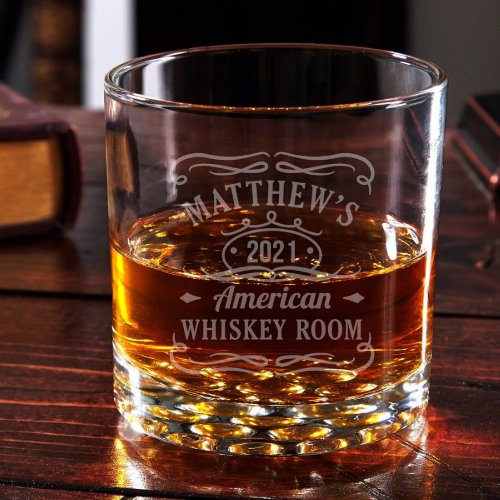 Classy and Refined Buckman Tennessee Whiskey Glass