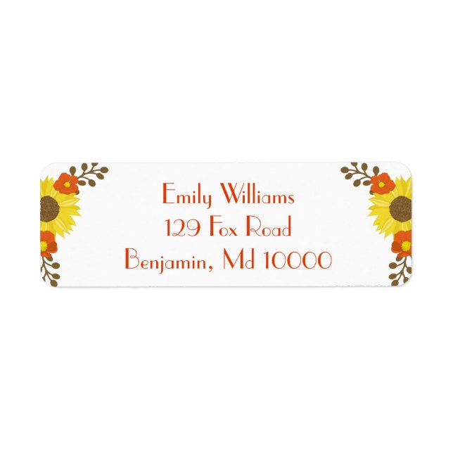 Classy and Rustic Label (Front)