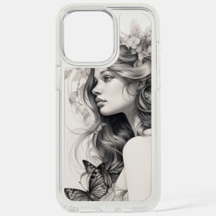Classy Antique Floral Still Life Fine Art Painting iPhone 15 Pro Max Case