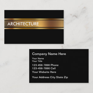 Classy Architect Modern Business Cards