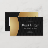 Classy Attorney Business Cards (Front/Back)
