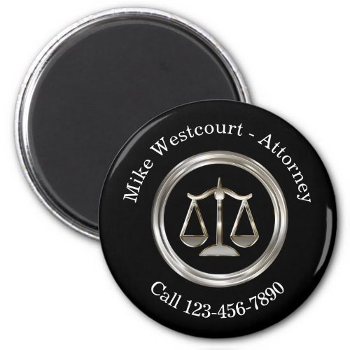 Classy Attorney Customer Business Magnets