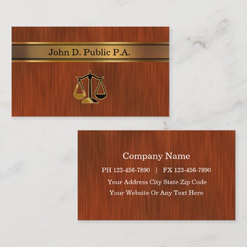 Attorney Business Cards