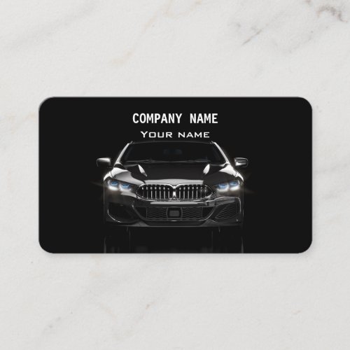 Classy Automotive Business Design Business Card