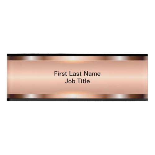 Classy Beauty Hair Nails Employee Name Tags